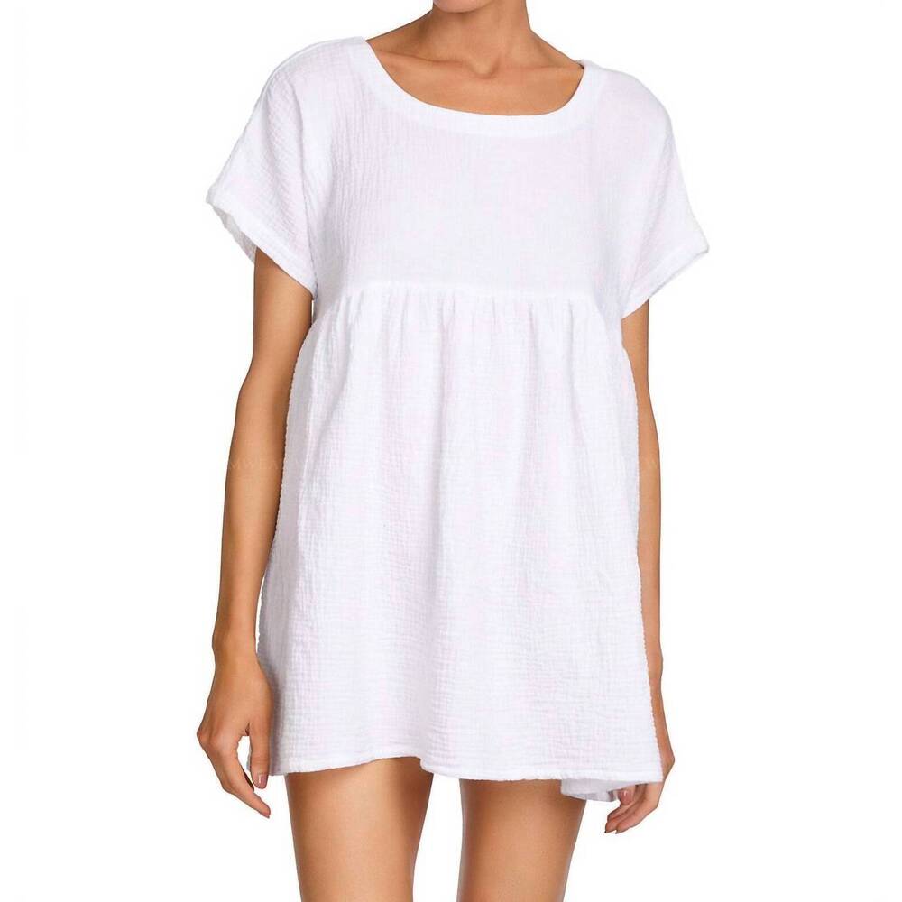 NEW ROBIN PICCONE emily dress in white